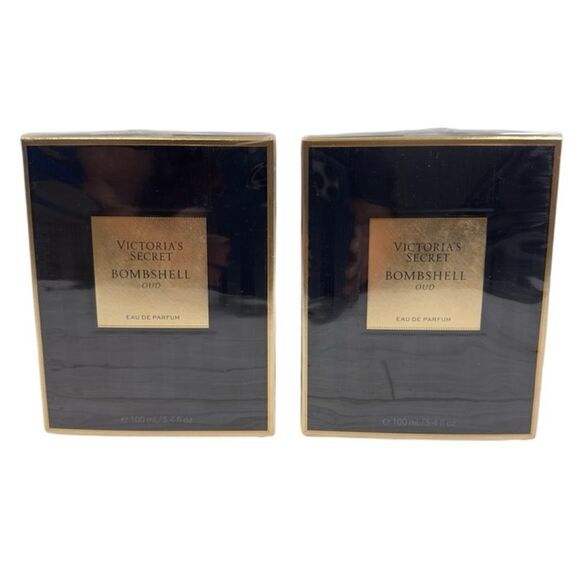 2 VICTORIA’S SECRET BOMBSHELL OUD LARGE 3.4 fl Oz NWT LOT BUNDLE‎ - Picture 1 of 5